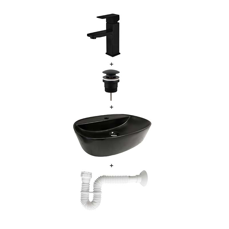Pack lavabo + grifo +válvula