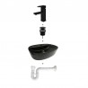 Pack lavabo + grifo +válvula