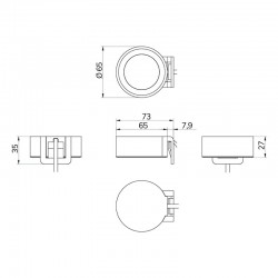 LAMPE MURALE STREET LED