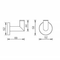 PERCHA CUBIK
