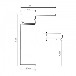 Washbasin + accessories pack