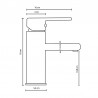 Ensemble lavabo + accessoires
