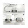 Perimeter led mirror