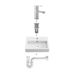 Ensemble lavabo + accessoires