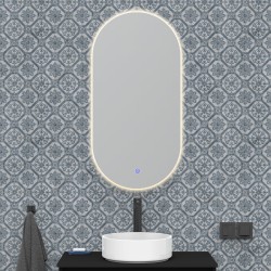 ESPEJO OVALADO RETROILUMINADO