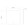 Retroiluminado rectangular