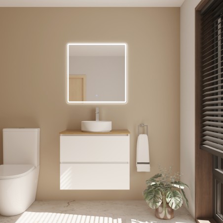 Modulaire avec lavabo circulaire