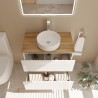 Modulaire avec lavabo circulaire