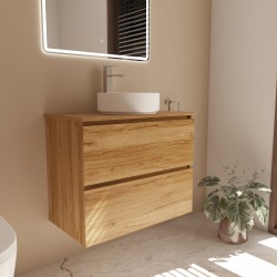 Modulaire avec lavabo circulaire