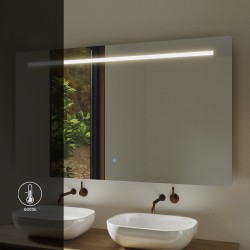 ESPEJO CON LUZ LED FRONTAL