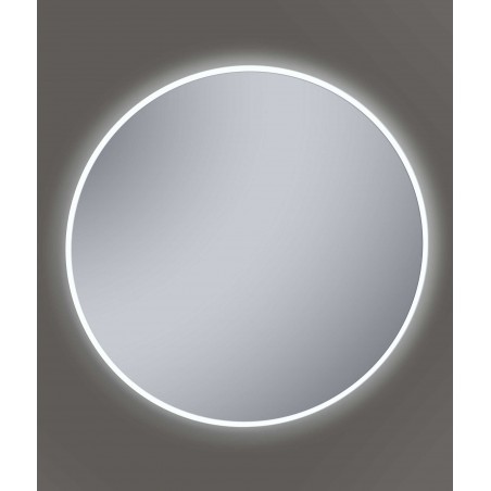 Miroir circulaire avec cadre périmétrique